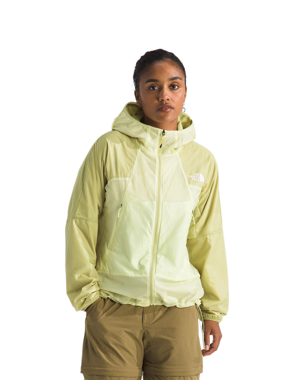 Chamarra impermeable para multidisciplina The North Face W Ridgelite Futurefleece Wind Jacket para mujer