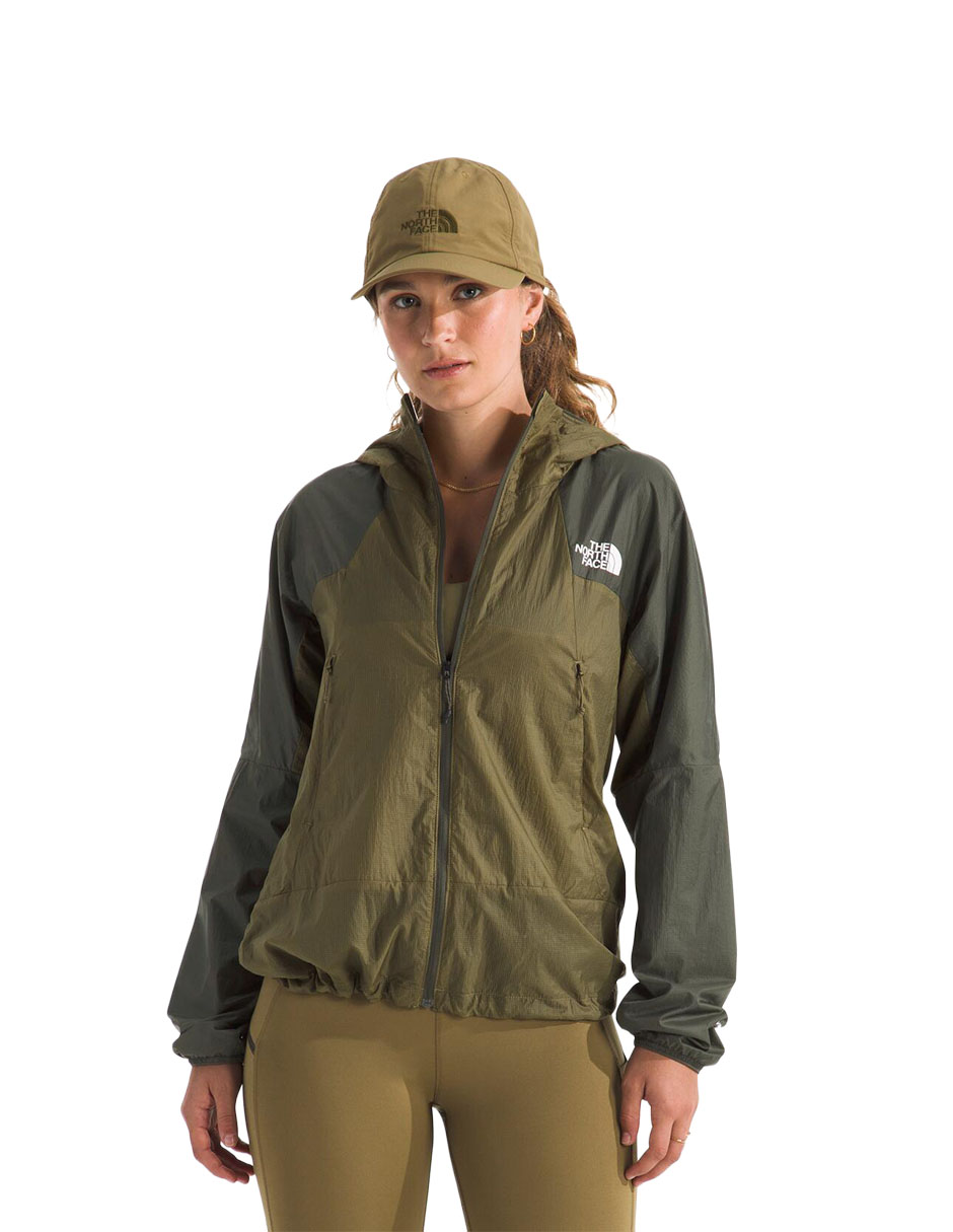 Chamarra impermeable para multidisciplina W Ridgelite Futurefleece Wind Jacket para mujer 1