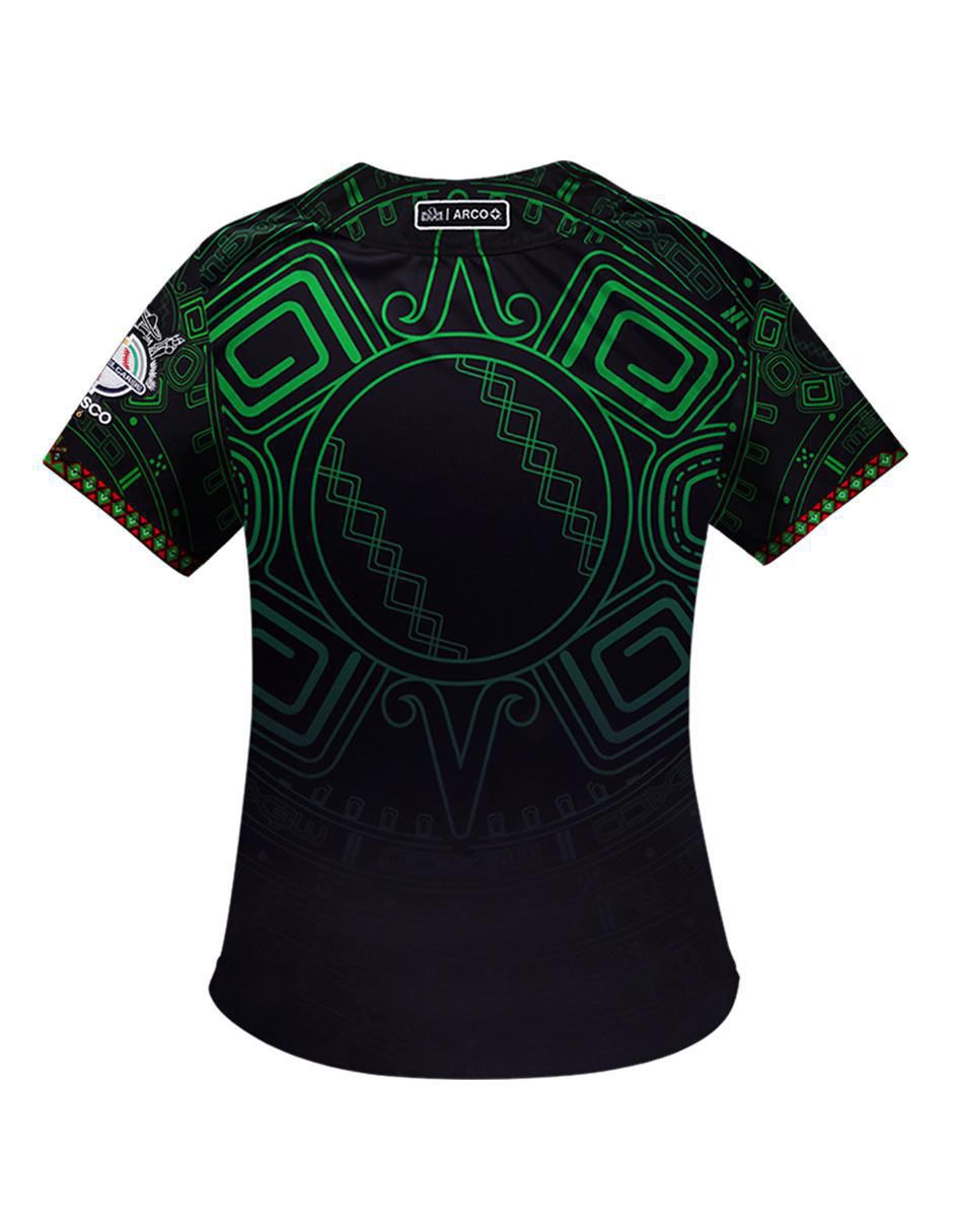 Jersey de mexico caribbean series conmemorativo de manga corta El Siglo Deportes game para mujer