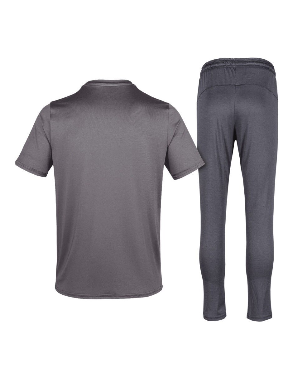 Conjunto deportivo straight con jareta para hombre