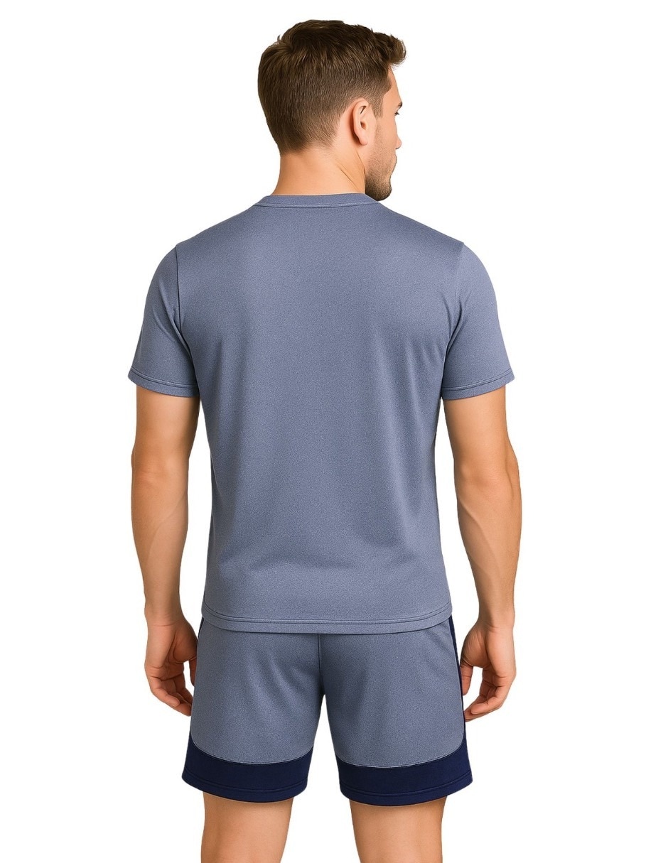 Conjunto deportivo straight con elástico para hombre 7