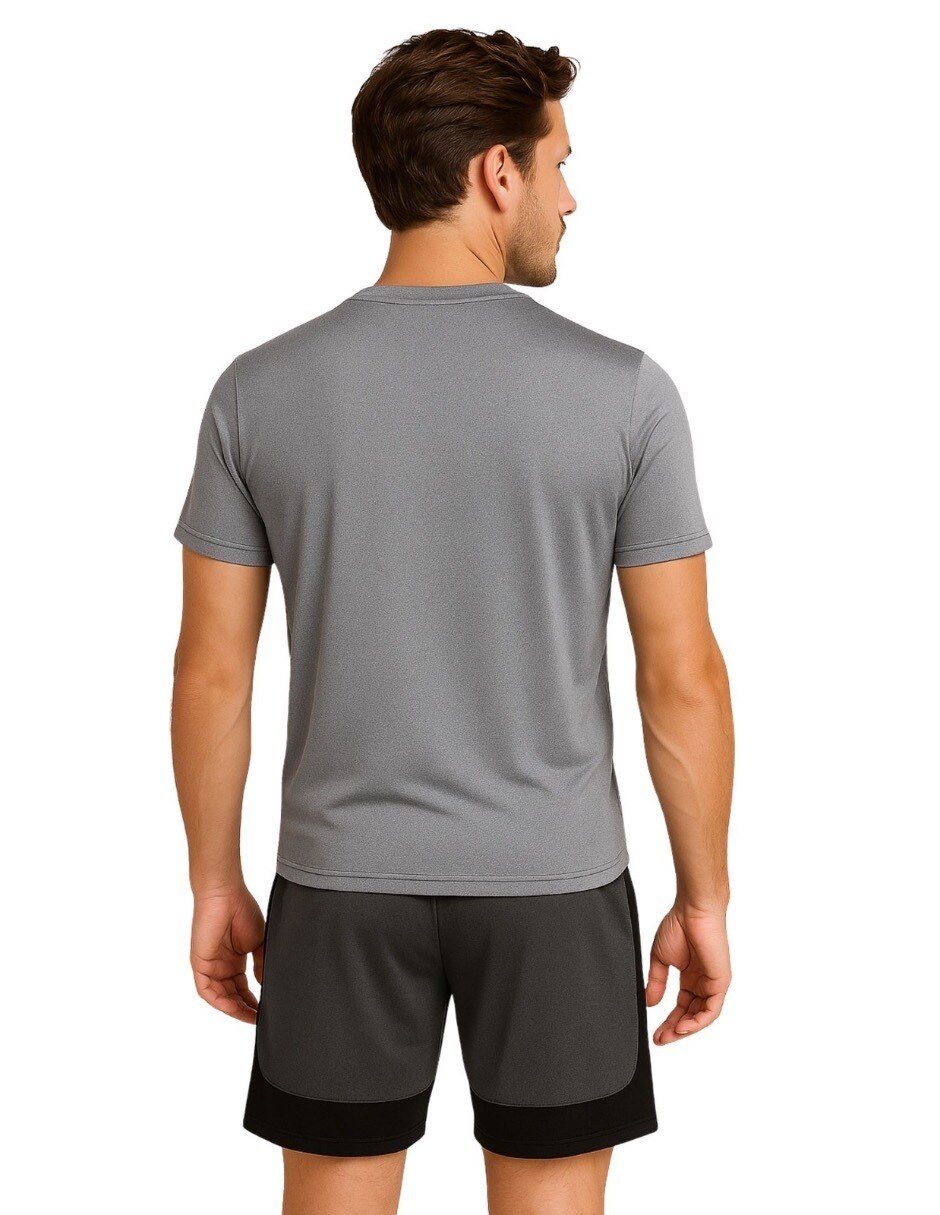 Conjunto deportivo straight con jareta para hombre