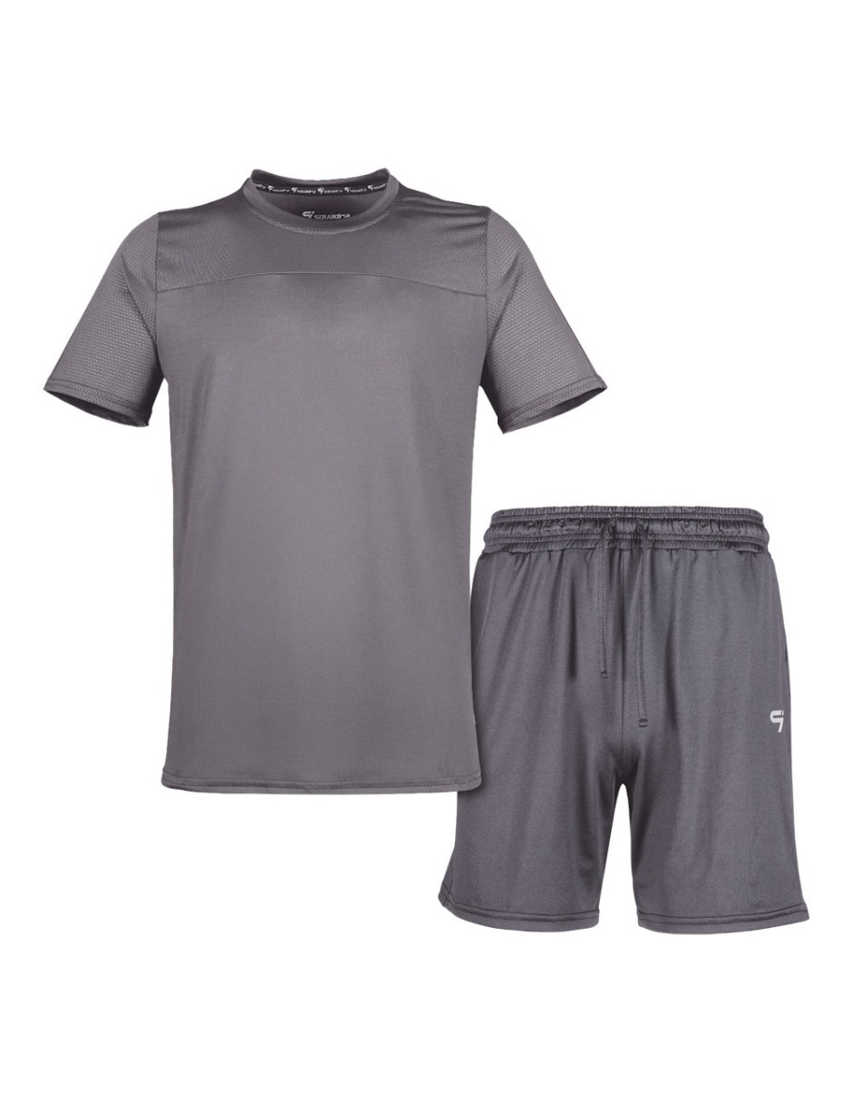 Conjunto deportivo straight con jareta para hombre