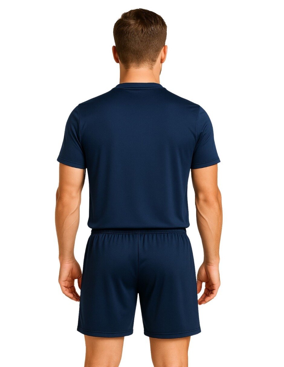 Conjunto deportivo straight con jareta para hombre