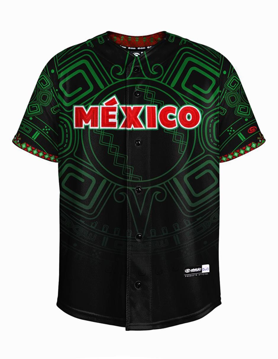 Jersey de Mexico Caribbean Series conmemorativo jugador para niño Jersey de Mexico Caribbean Series conmemorativo jugador para niño