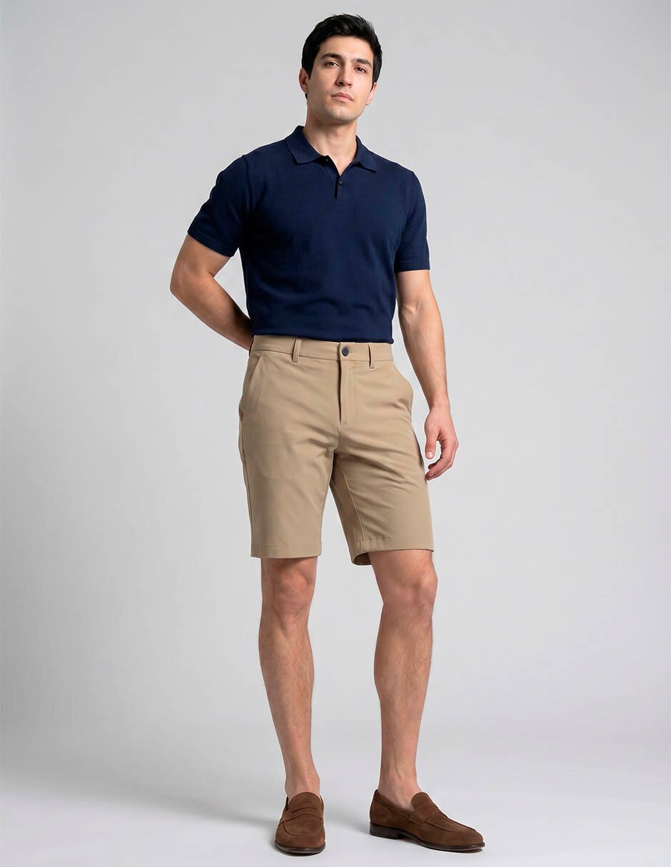 Short con bolsillos para golf hombre 3