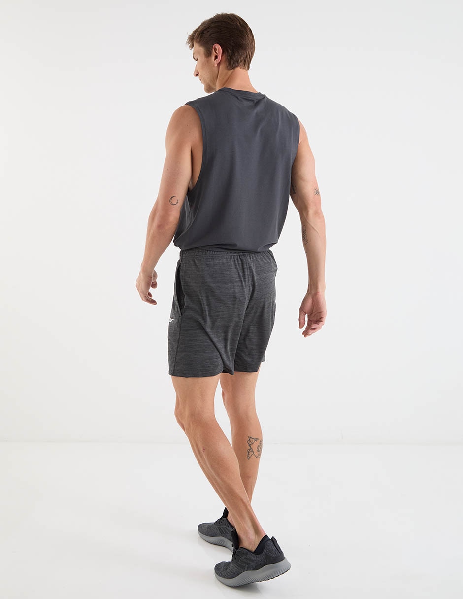 Short Reebok con bolsillos para entrenamiento hombre