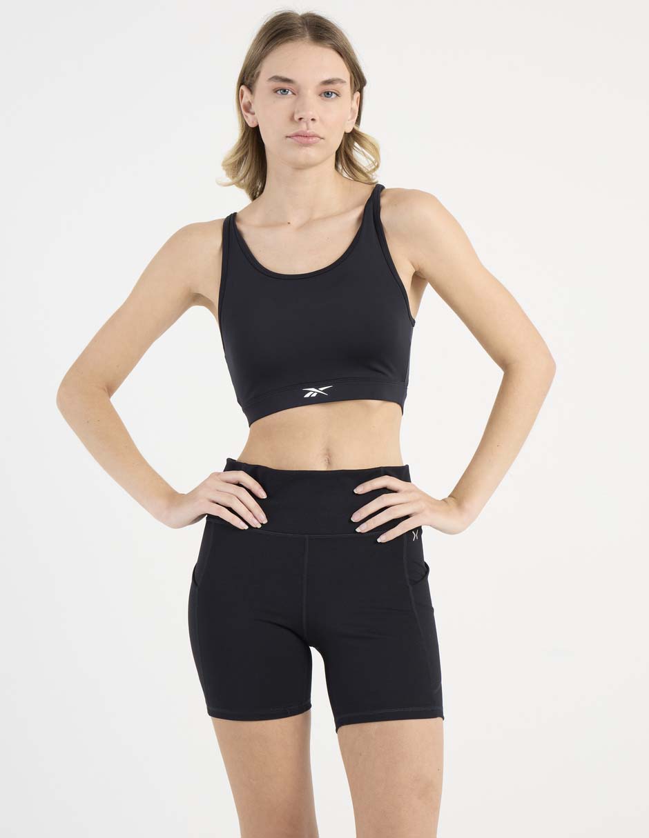 Top deportivo Reebok para entrenamiento mujer