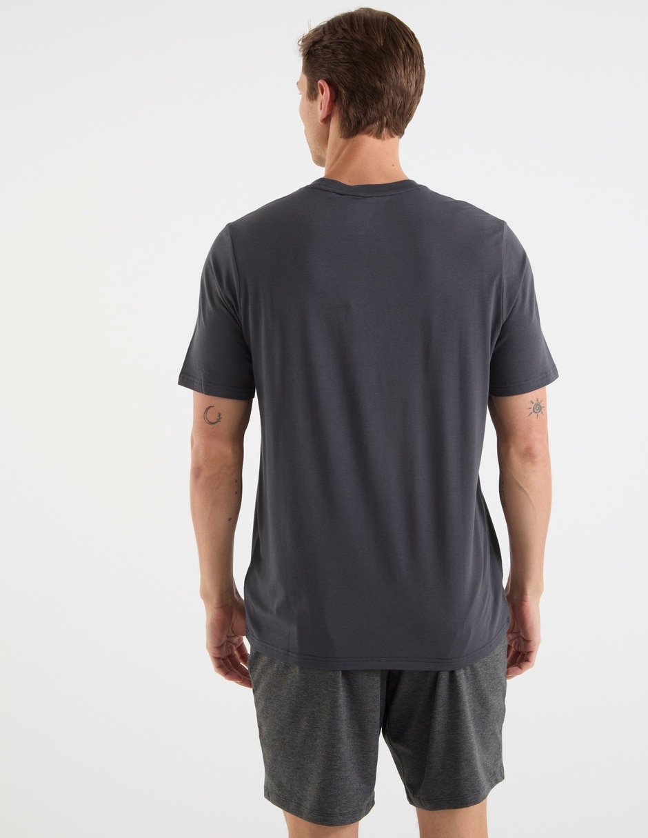 Playera deportiva para yoga Reebok de hombre