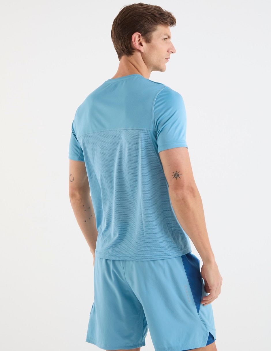 Playera deportiva para correr Reebok de hombre