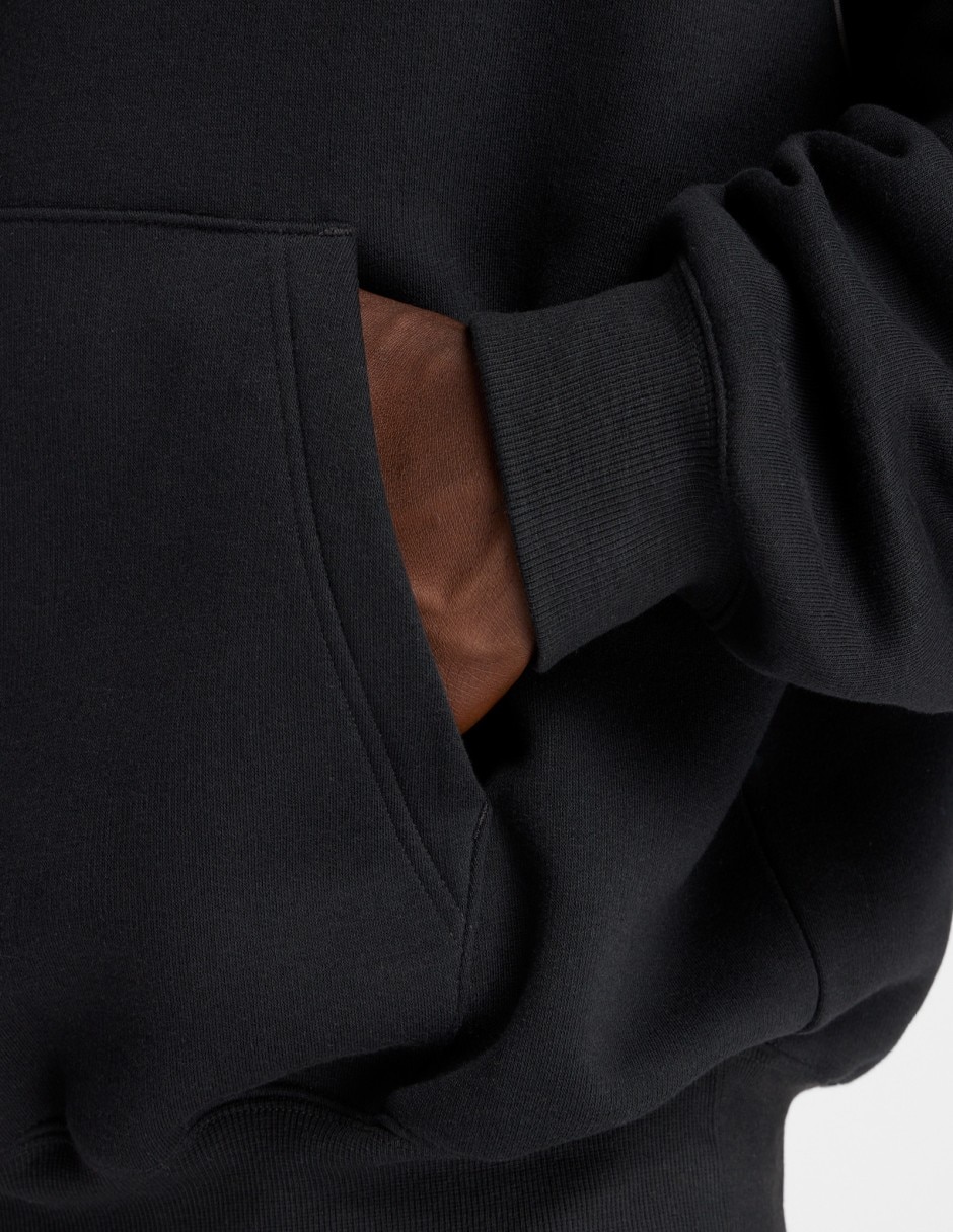 Sudadera New Balance con capucha y bolsa para hombre