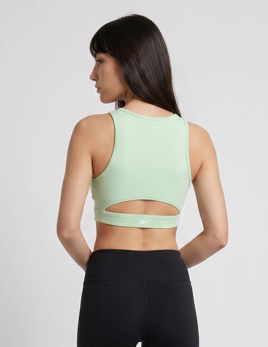 Top deportivo Reebok para entrenamiento mujer