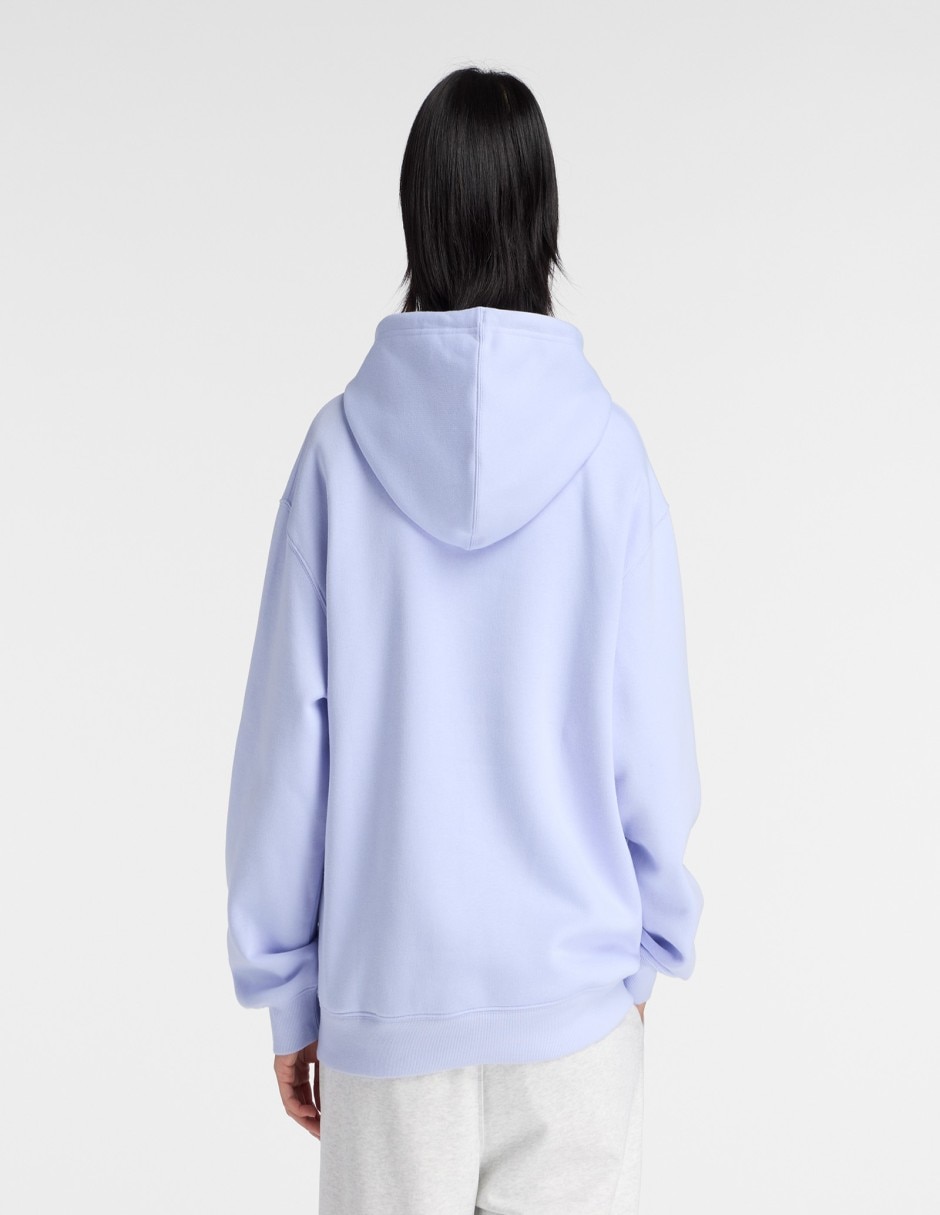 Sudadera New Balance con bolsa canguro para mujer