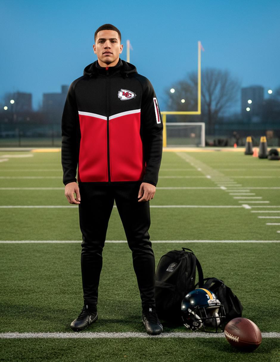 Chamarra para fútbol americano Kansas City Chiefs de hombre 5