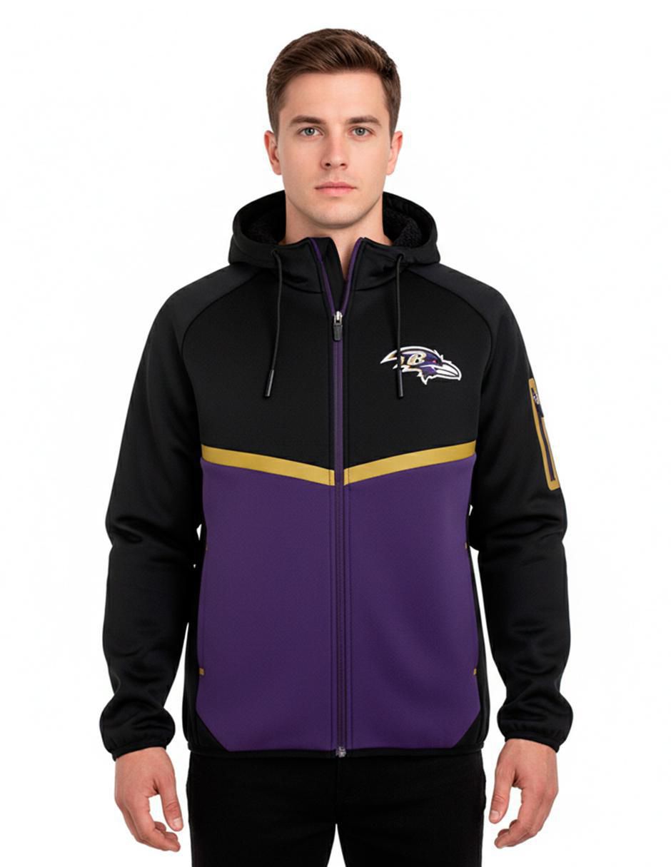 Chamarra para fútbol americano Baltimore Ravens de hombre