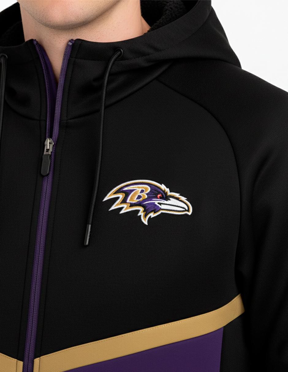 Chamarra para fútbol americano Baltimore Ravens de hombre 4