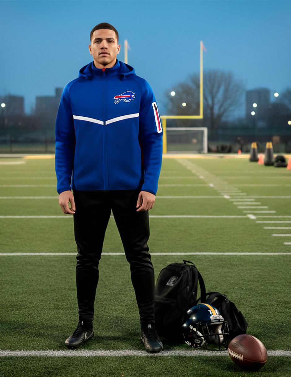 Chamarra para fútbol americano Buffalo Bills de hombre 4