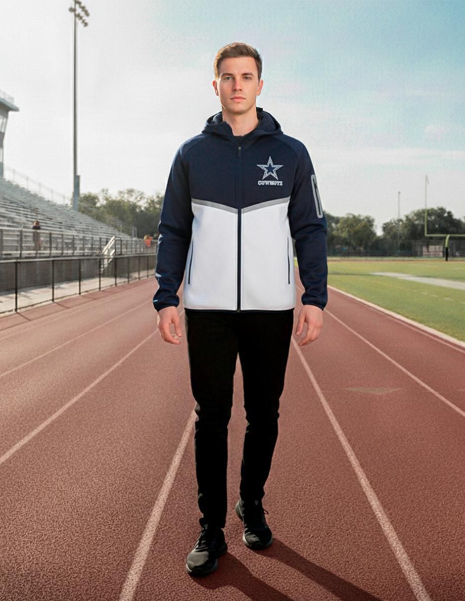 Chamarra para fútbol americano Dallas Cowboys de hombre 4