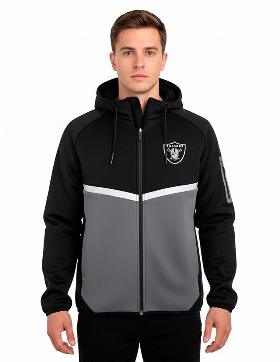 Chamarra para fútbol americano Las Vegas Raiders de hombre