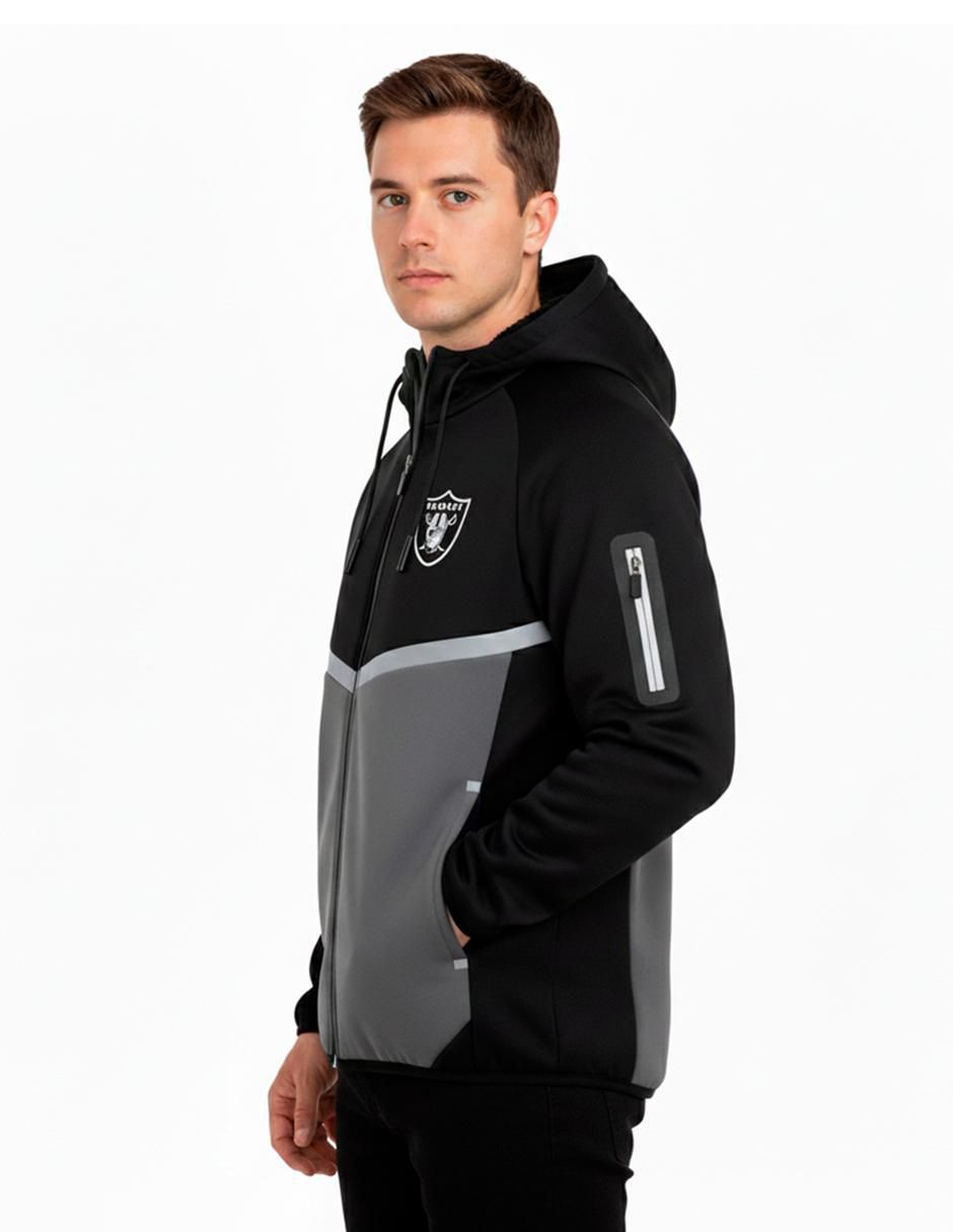 Chamarra para fútbol americano Las Vegas Raiders de hombre 5