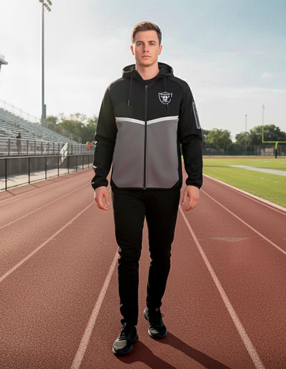 Chamarra para fútbol americano Las Vegas Raiders de hombre