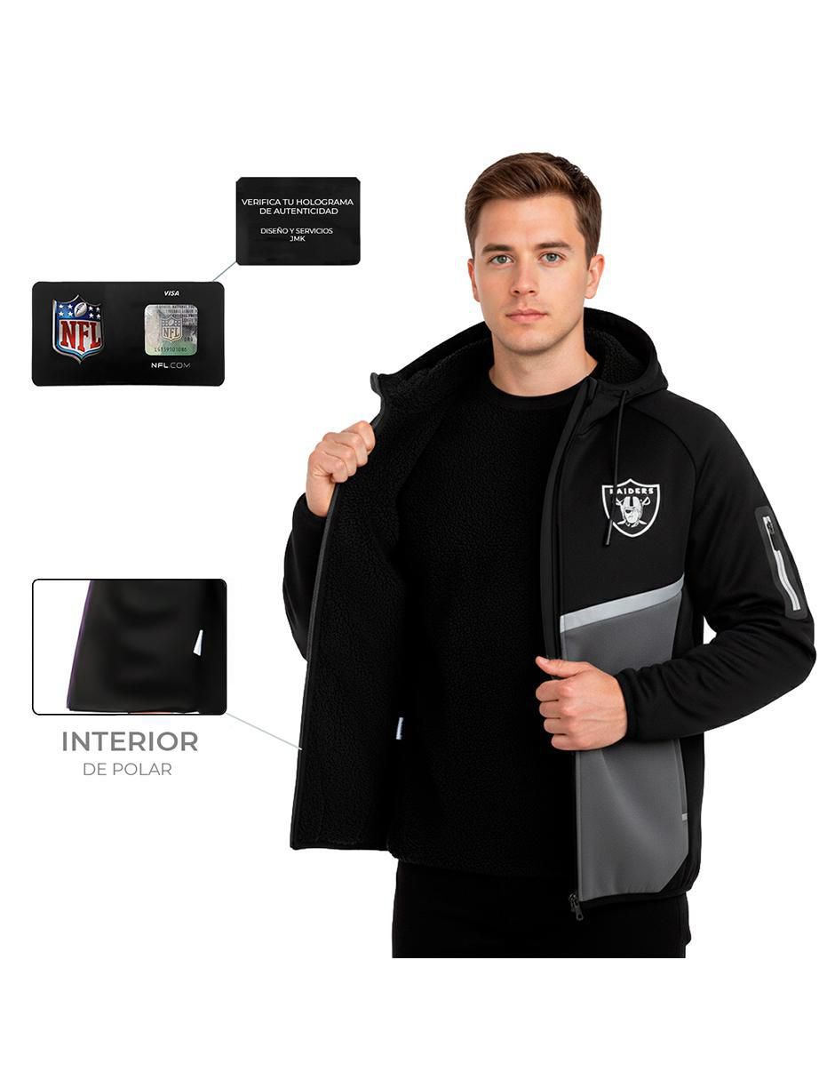 Chamarra para fútbol americano Las Vegas Raiders de hombre