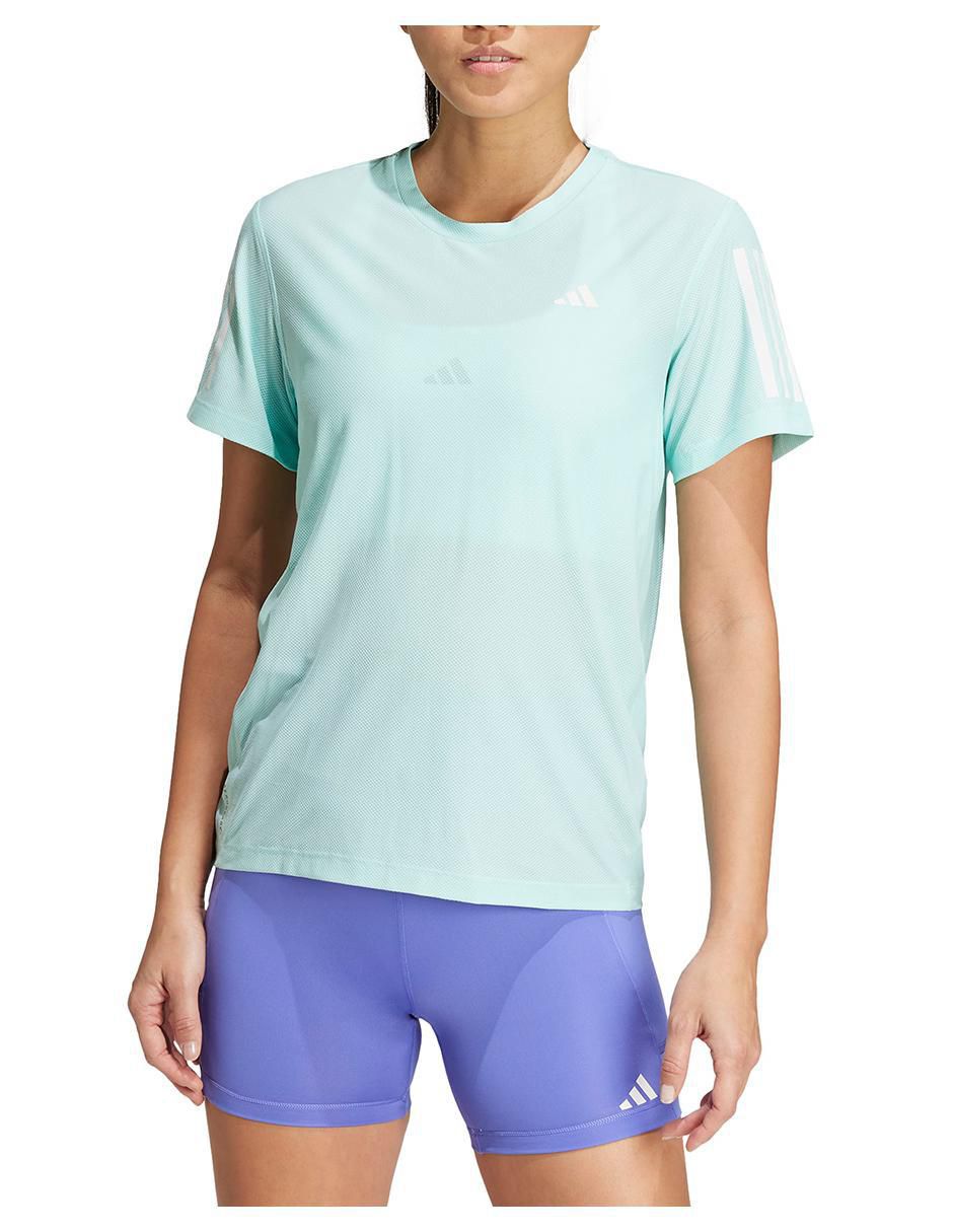 Playera deportiva para correr Adidas de mujer