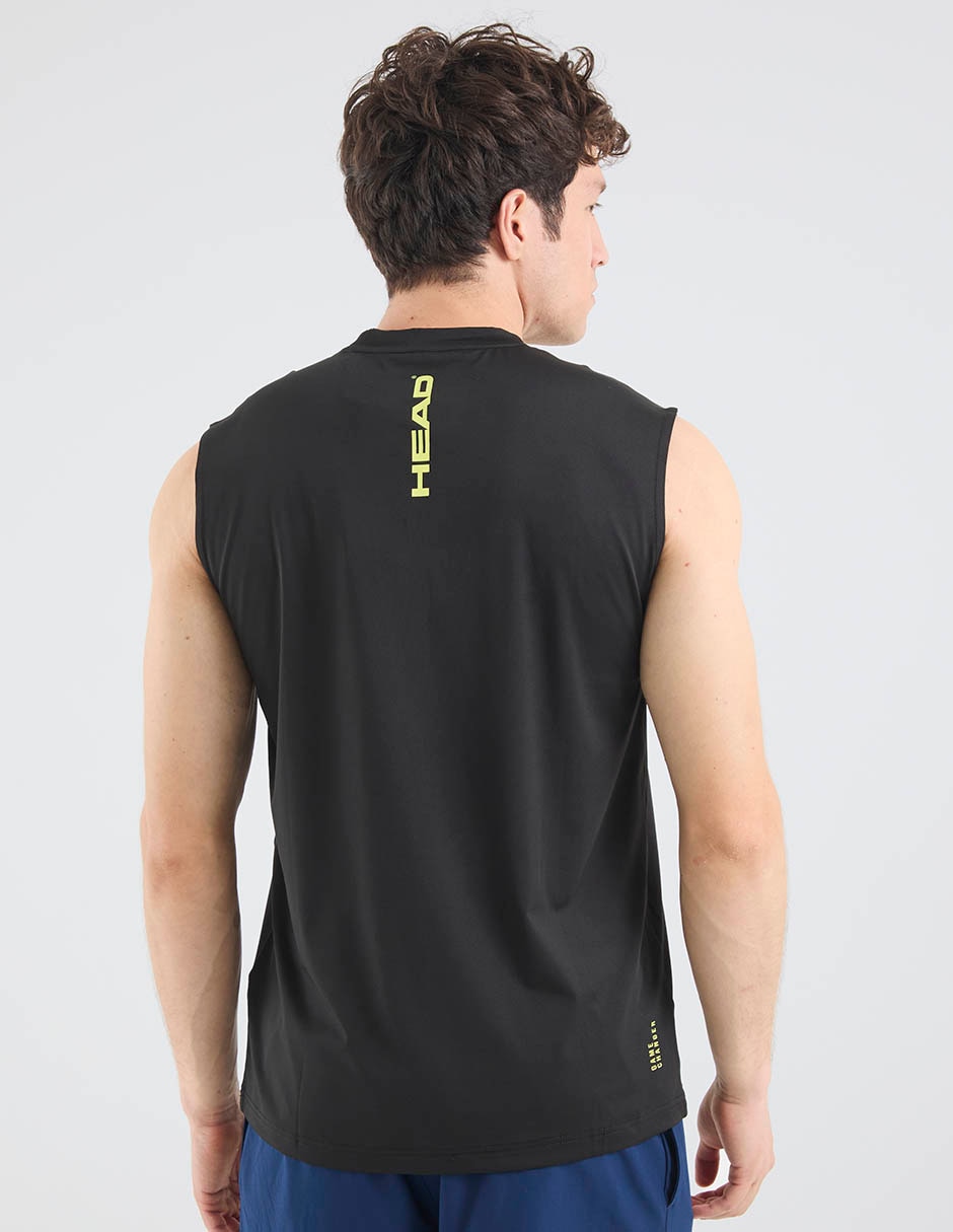Playera deportiva para pádel head fw26 de hombre