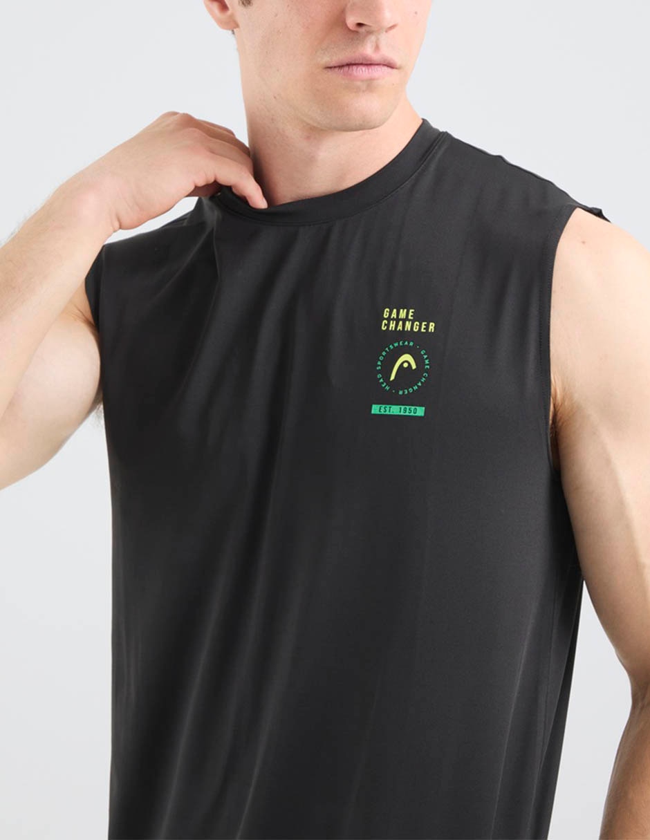 Playera deportiva para pádel head fw26 de hombre