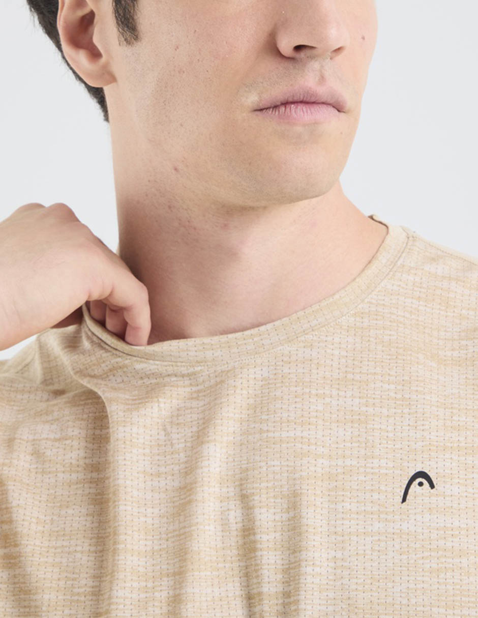 Playera deportiva para pádel head para hombre