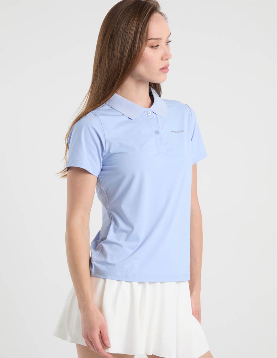 Playera tipo polo pádel para mujer 7