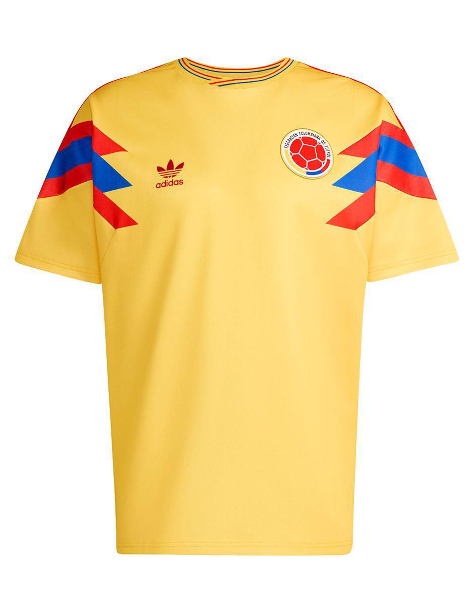 Jersey de Selección de fútbol de Colombia local manga corta para hombre 11