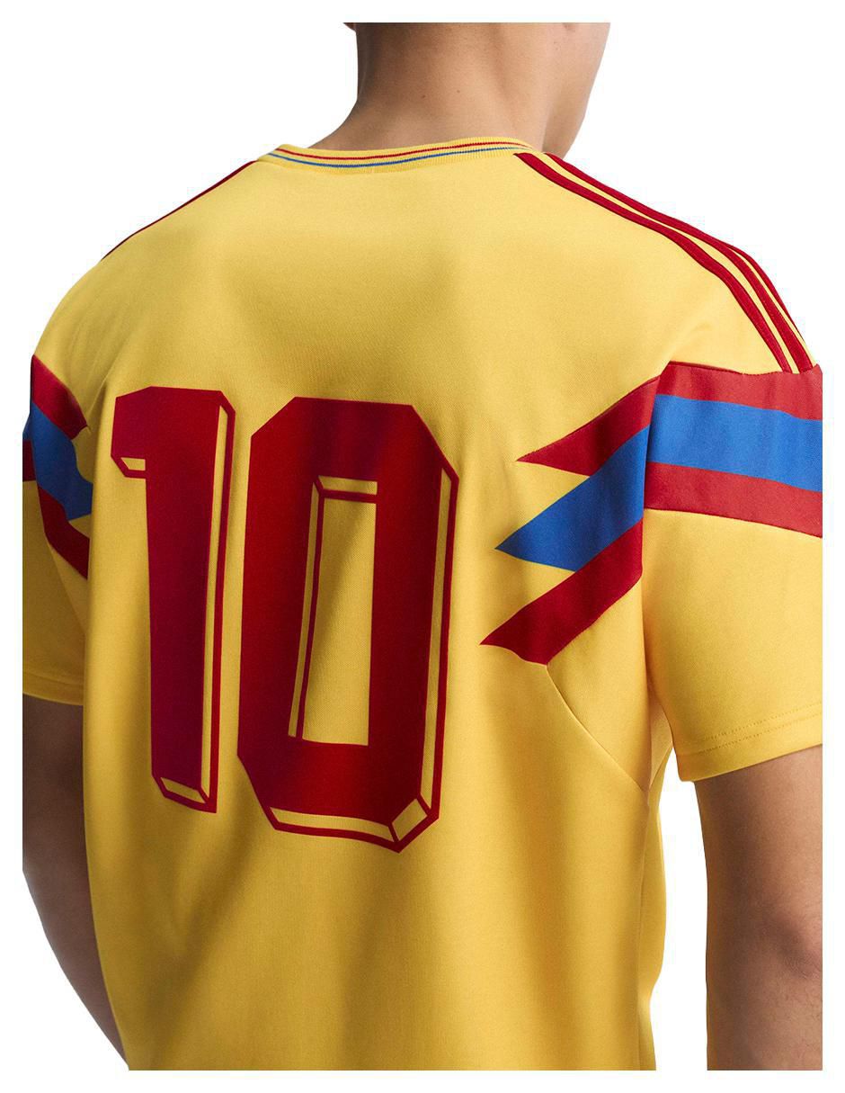 Jersey de Selección de fútbol de Colombia local manga corta para hombre 13