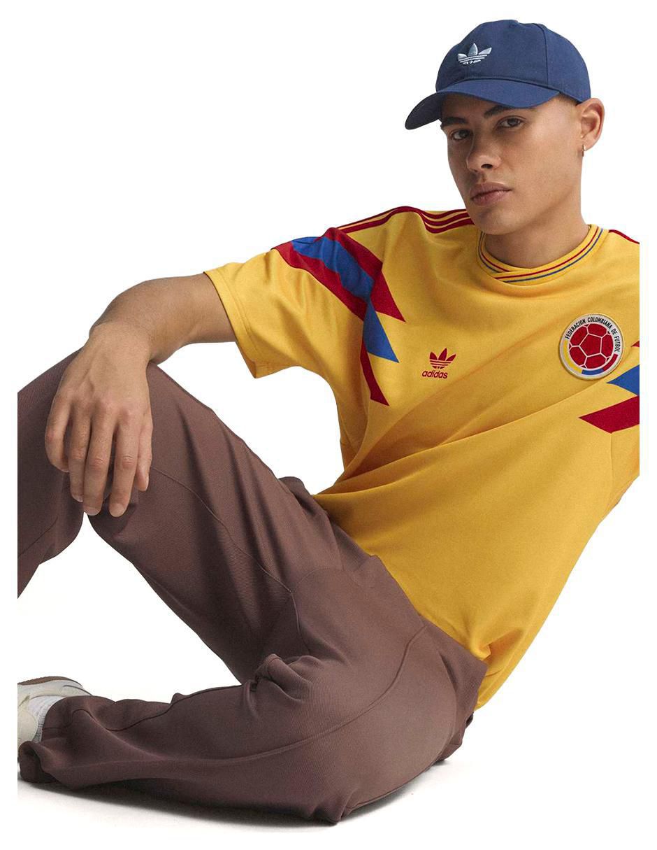 Jersey de Selección de fútbol de Colombia local manga corta para hombre 14
