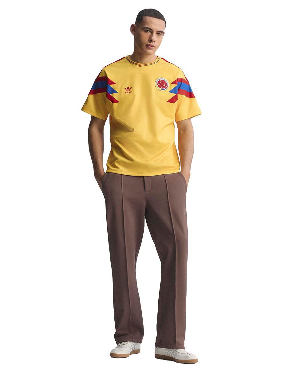 Jersey de Selección de fútbol de Colombia local manga corta para hombre 16