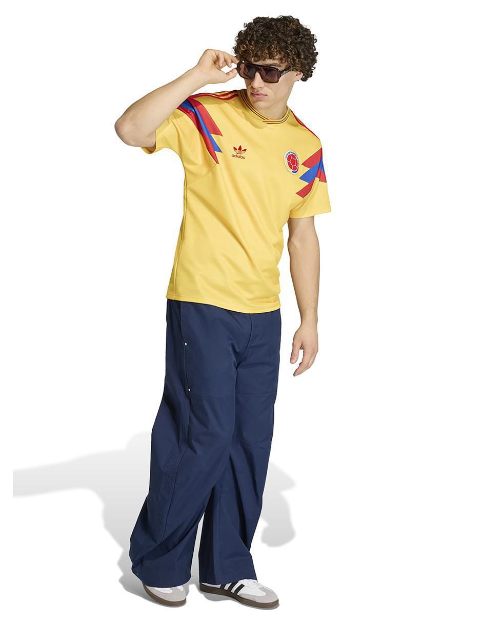 Jersey de Selección de fútbol de Colombia local manga corta para hombre 5