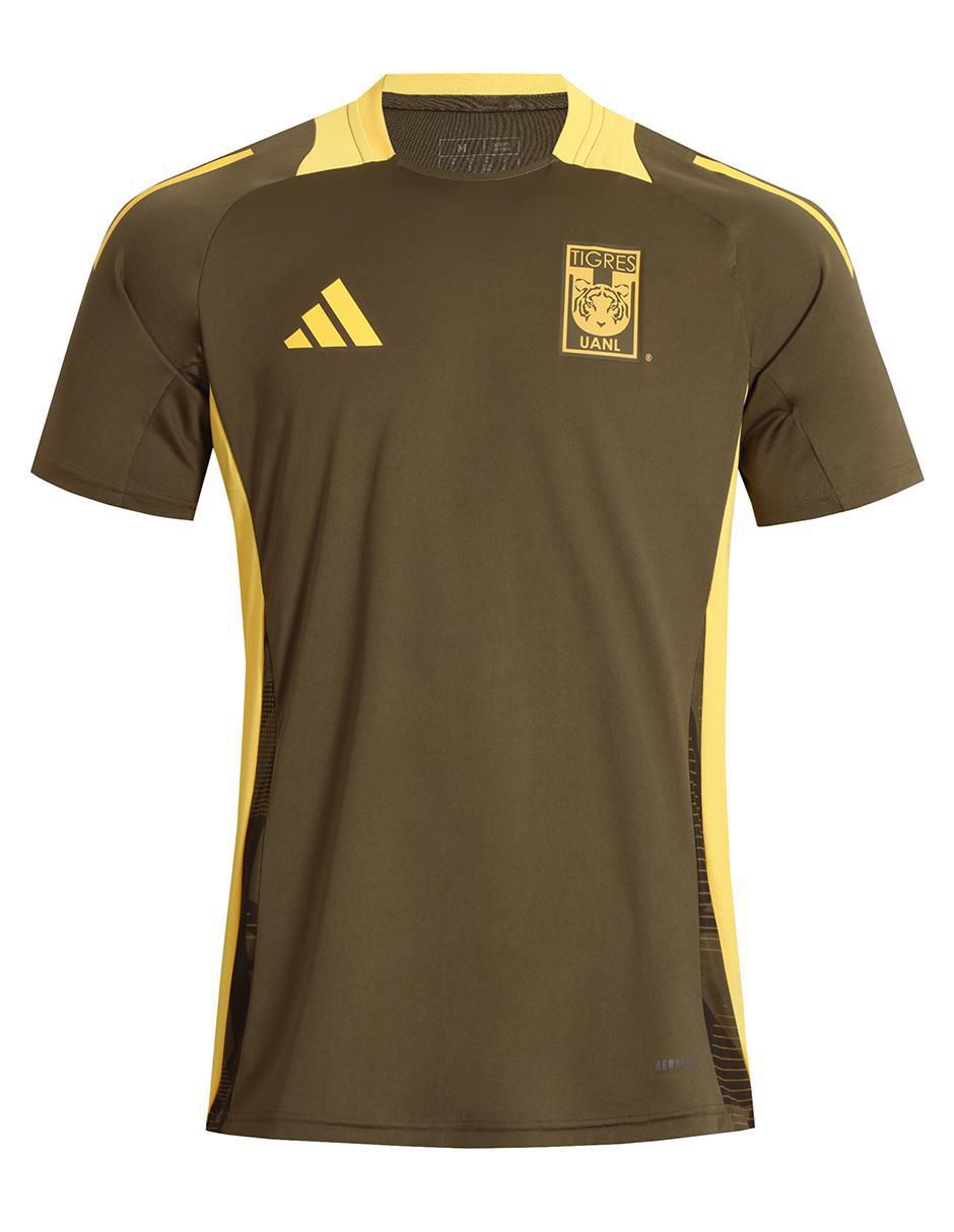 Jersey de Tigres UANL entrenamiento manga corta para hombre Jersey de Tigres UANL entrenamiento manga corta para hombre