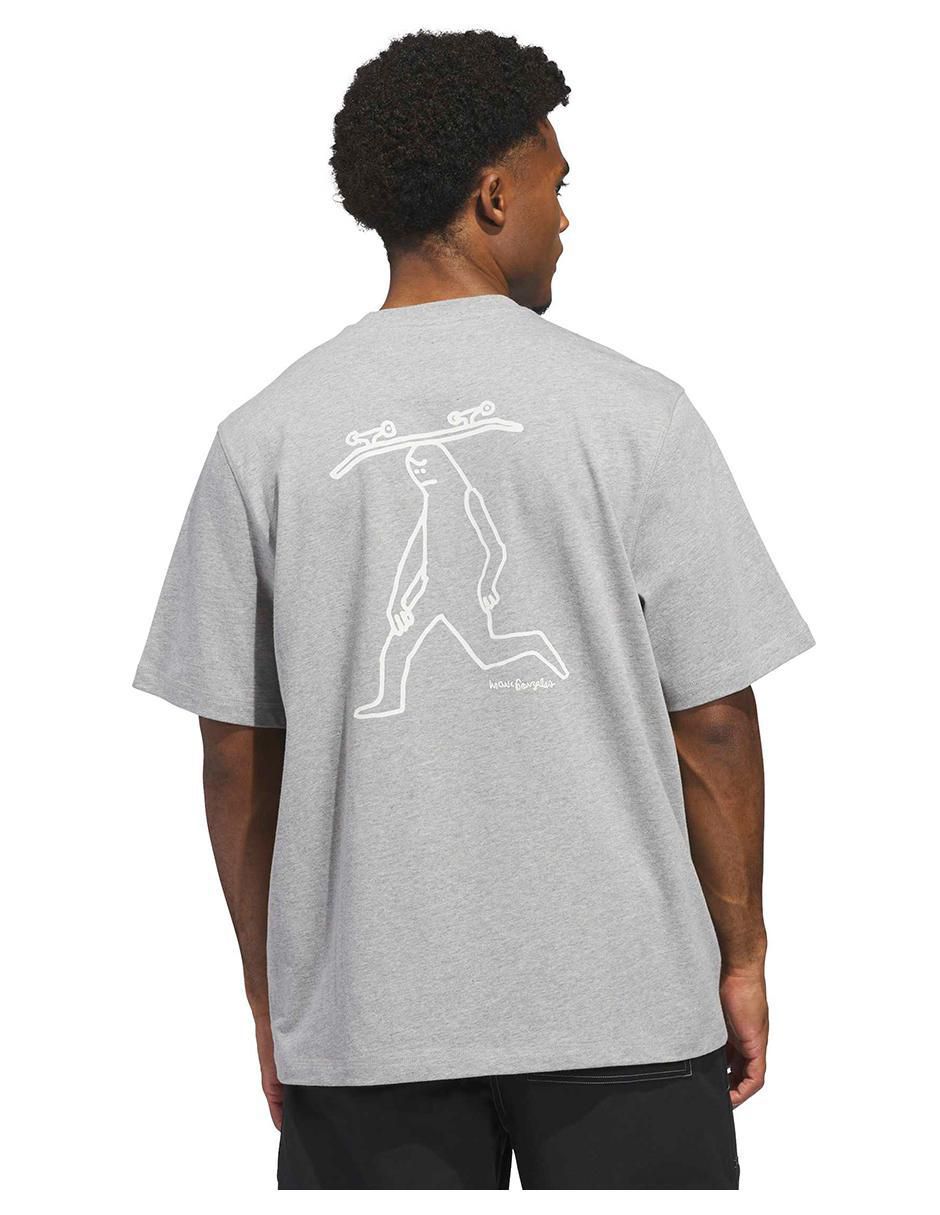 Playera deportiva para skate unisex 3