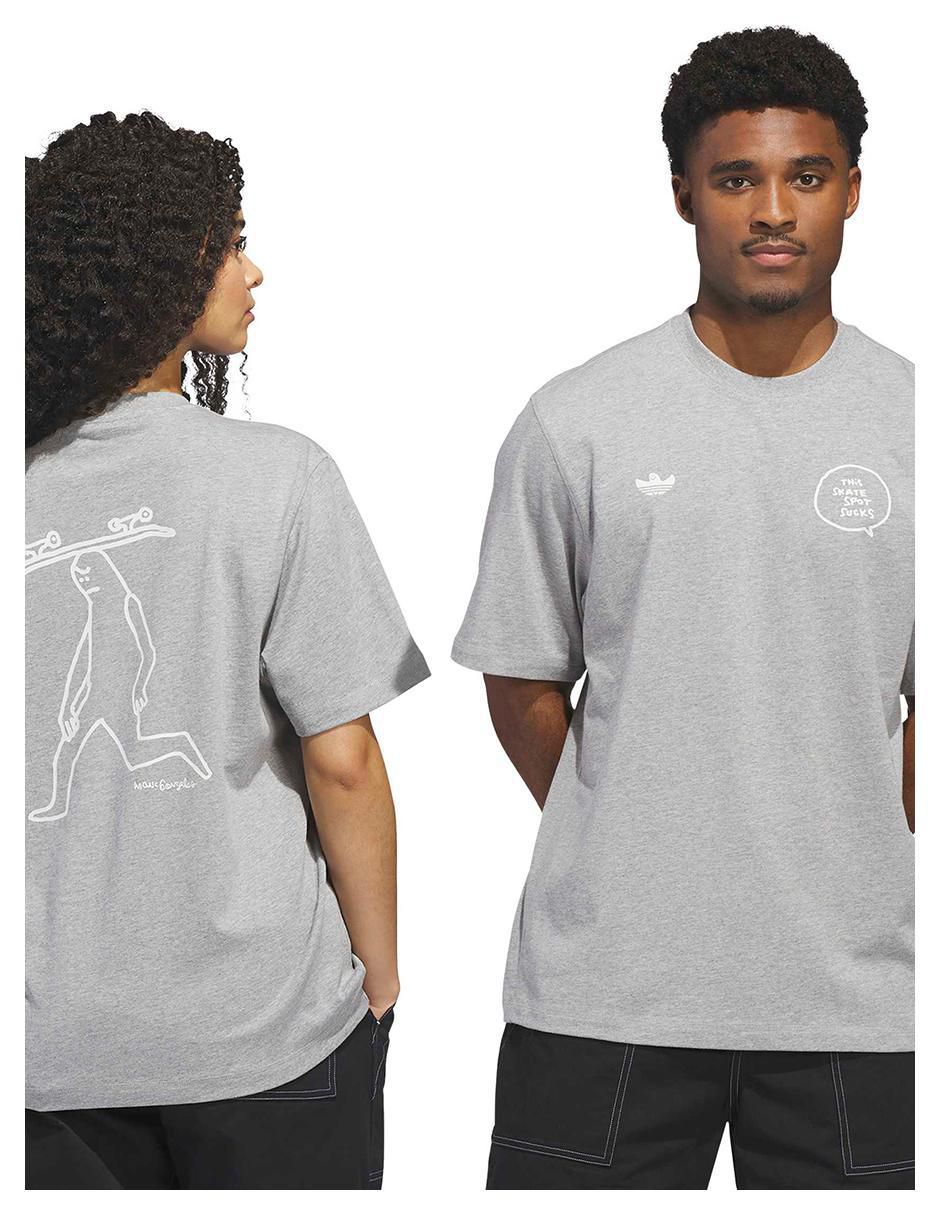 Playera deportiva para skate unisex 9