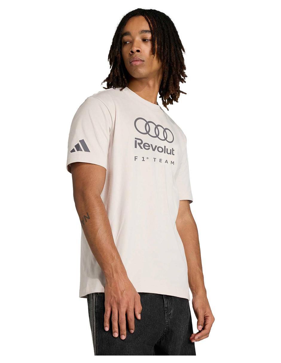 Playera deportiva para motorsport Adidas Revolut F1 Team Audi de hombre