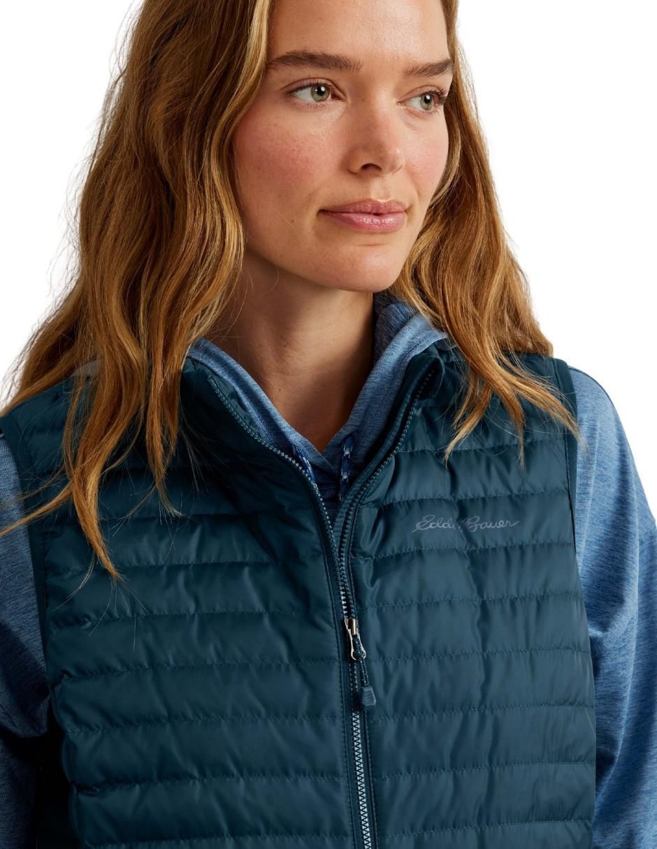 Chaleco deportivo impermeable Eddie Bauer para mujer
