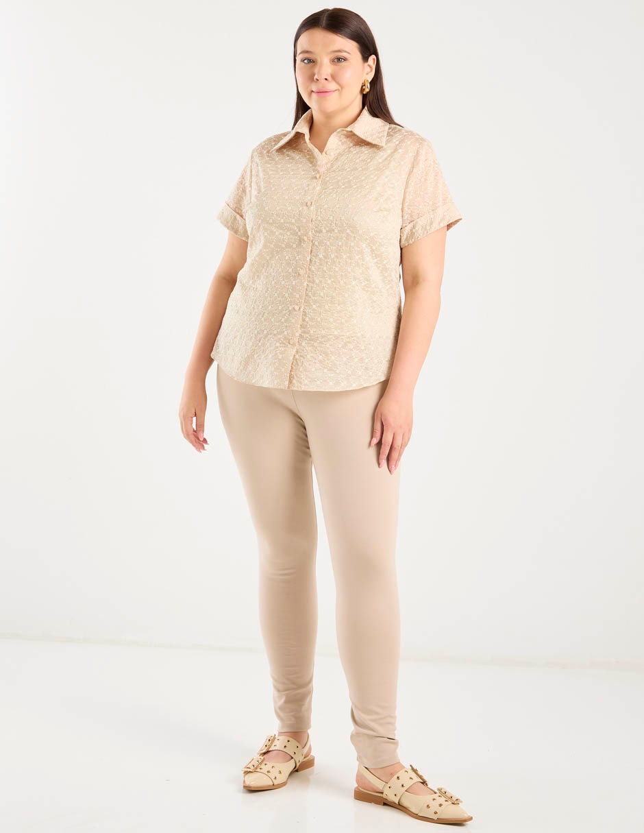 Legging Ivonne Plus a la cintura con elástico para mujer
