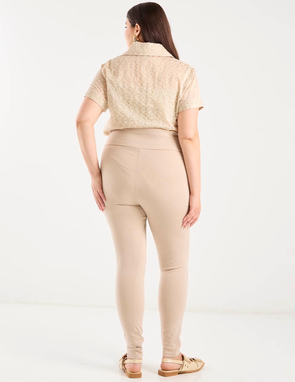 Legging Ivonne Plus a la cintura con elástico para mujer