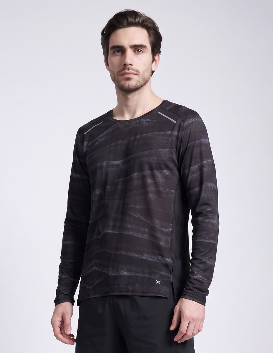 Playera deportiva para correr para hombre