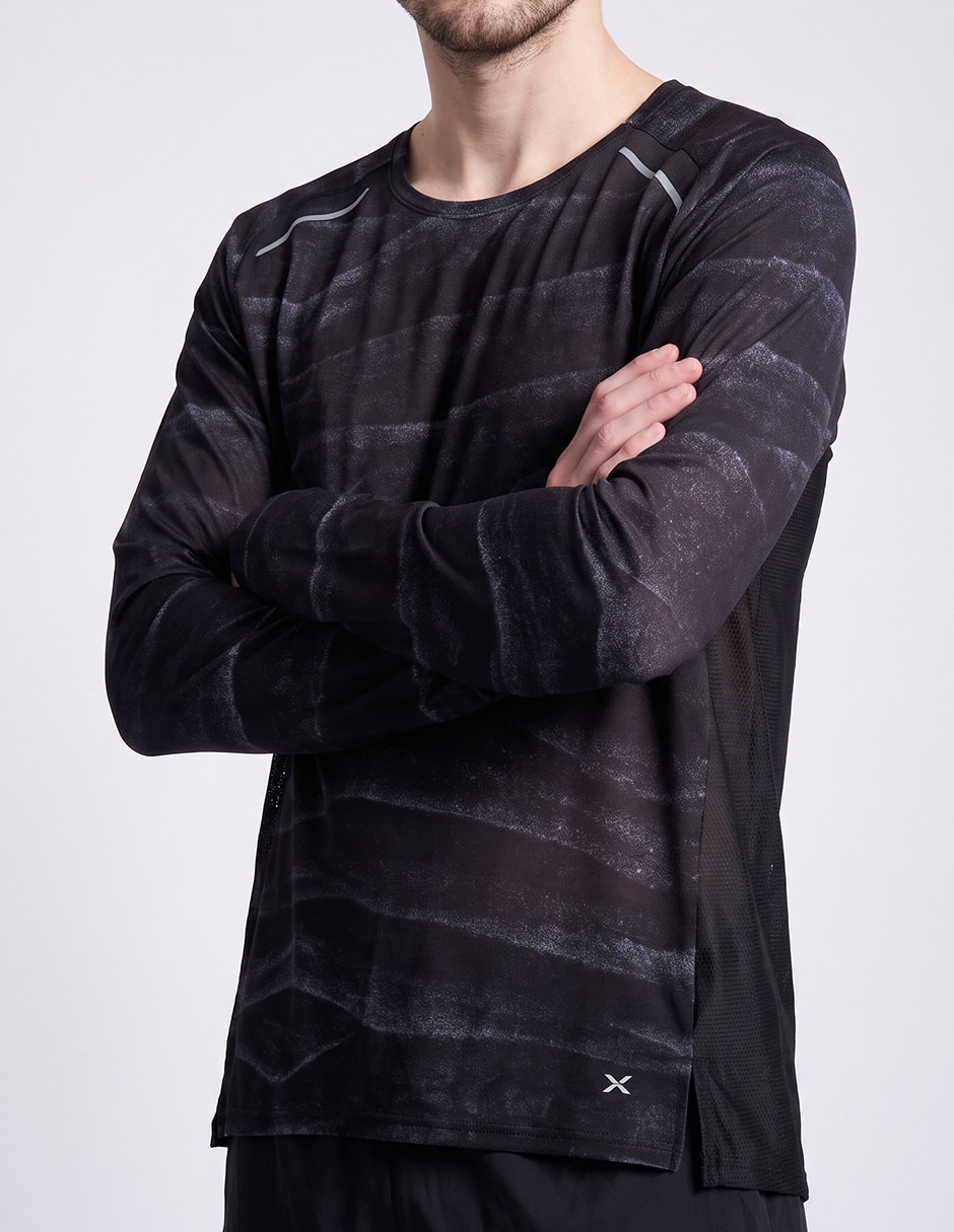 Playera deportiva para correr para hombre 4