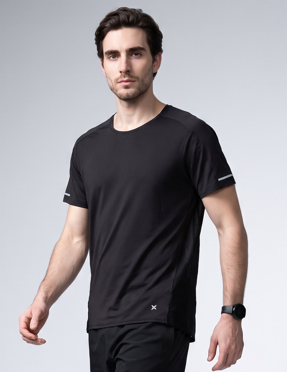 Playera deportiva para correr para hombre