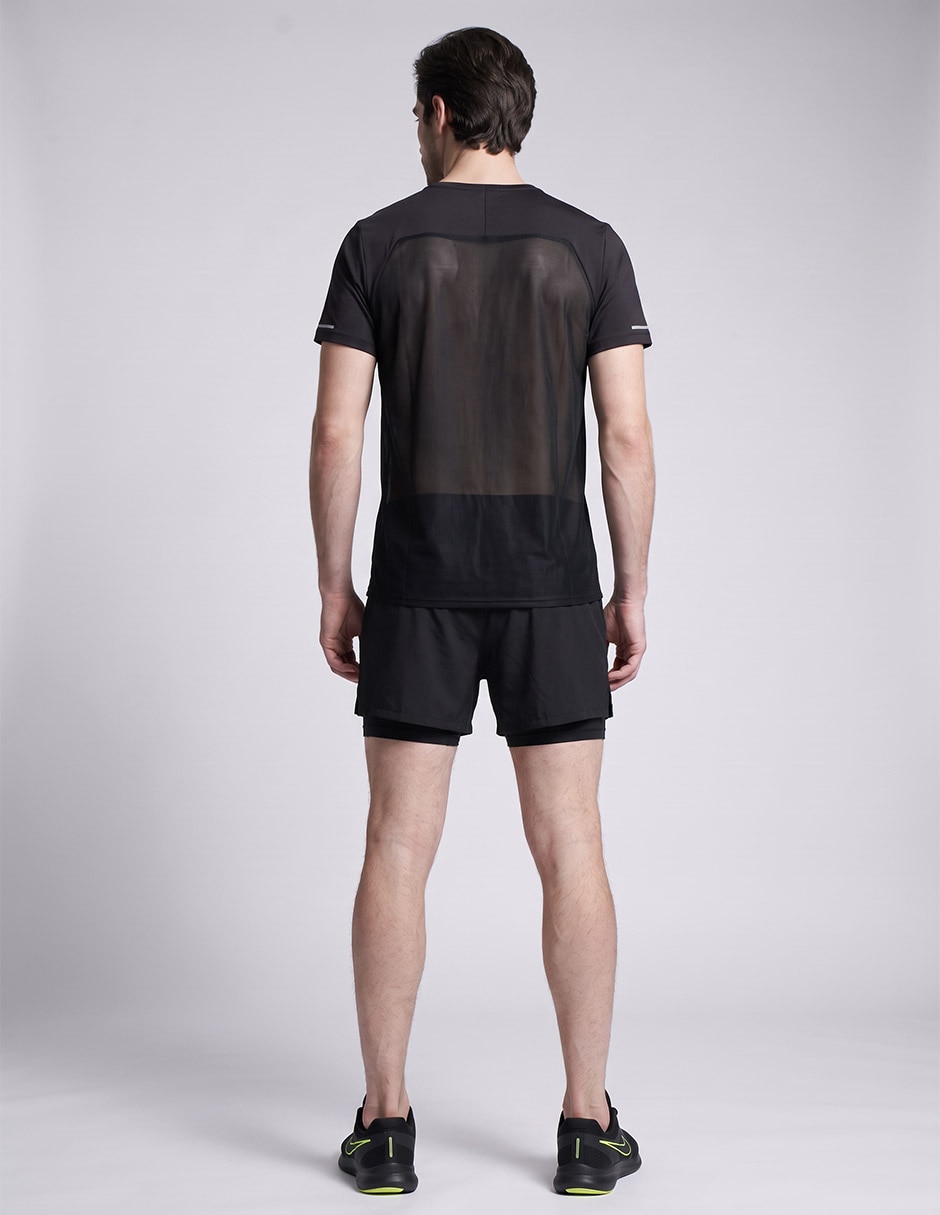 Playera deportiva para correr para hombre 2