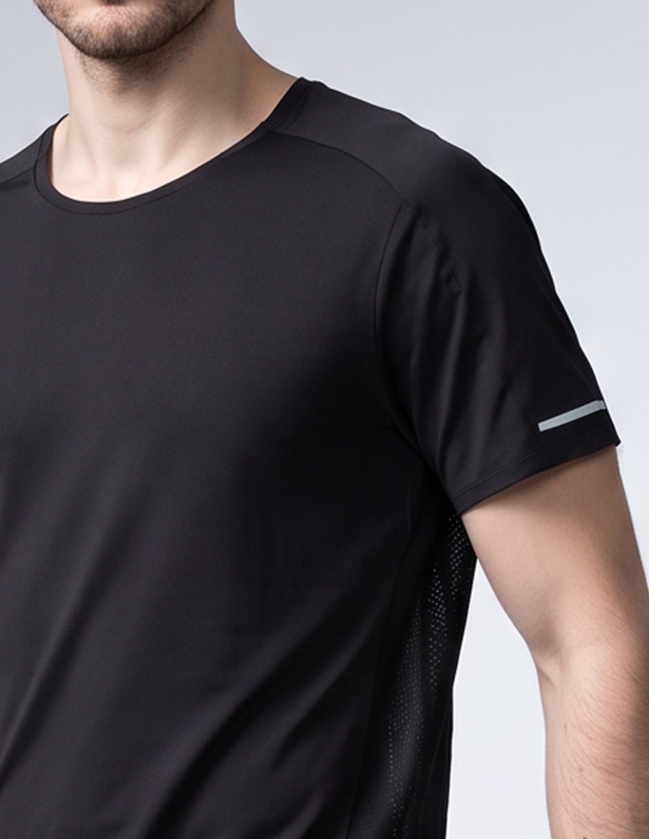 Playera deportiva para correr para hombre 4