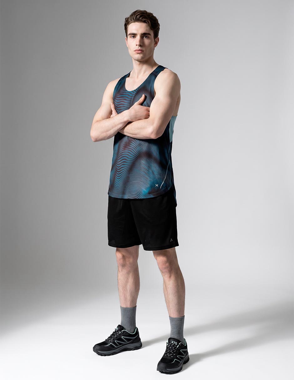 Playera deportiva para correr de hombre