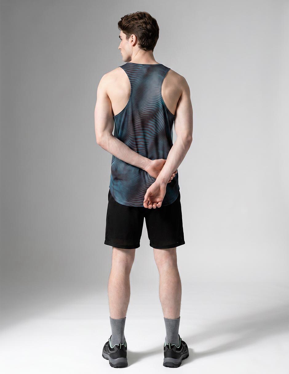 Playera deportiva para correr de hombre 3